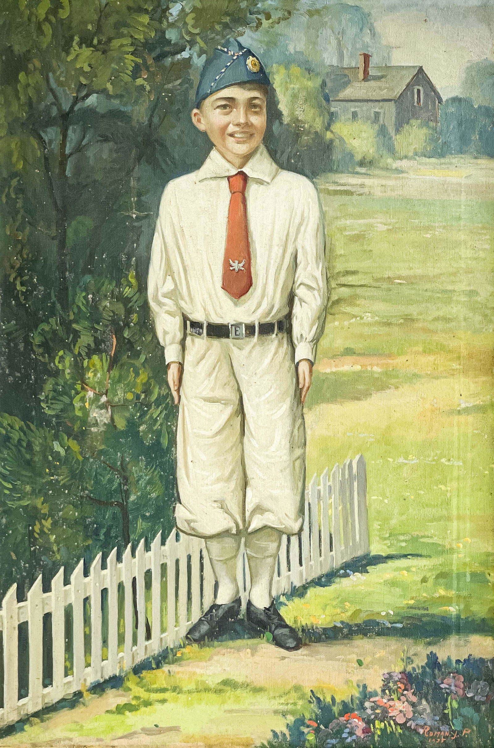 Roman J. Prybot - Portrait of a Boy Scout (1 of 5)