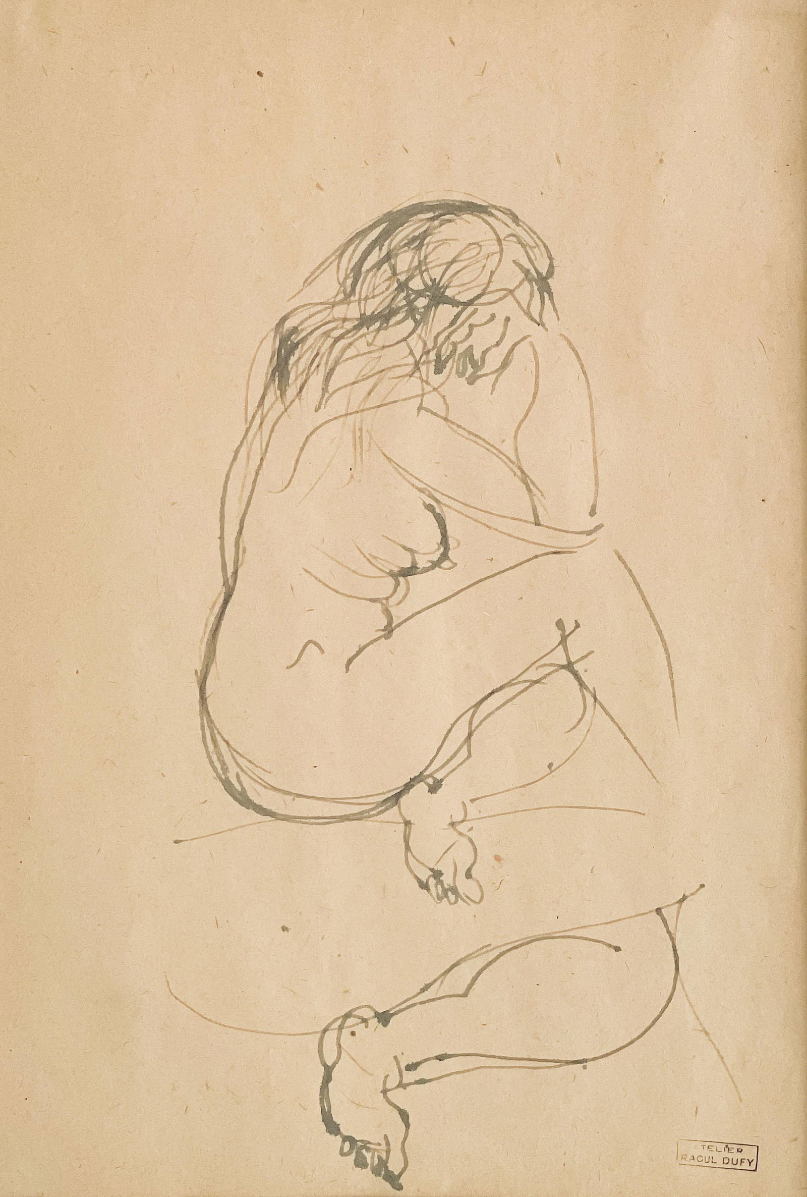 Raoul Dufy - Nu de dos (1 of 5)