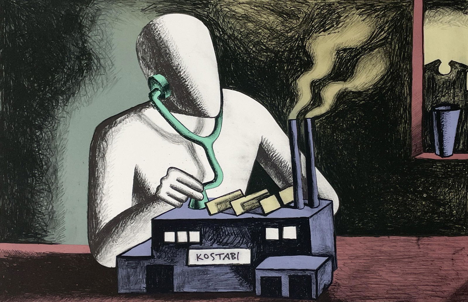 Mark Kostabi - Kostabi Factory (1 of 3)