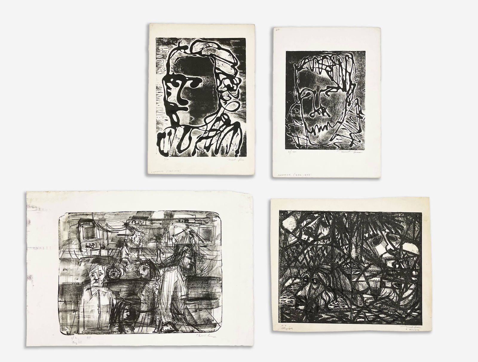 Mark Luca - 4 Works on Paper (1 of 6)