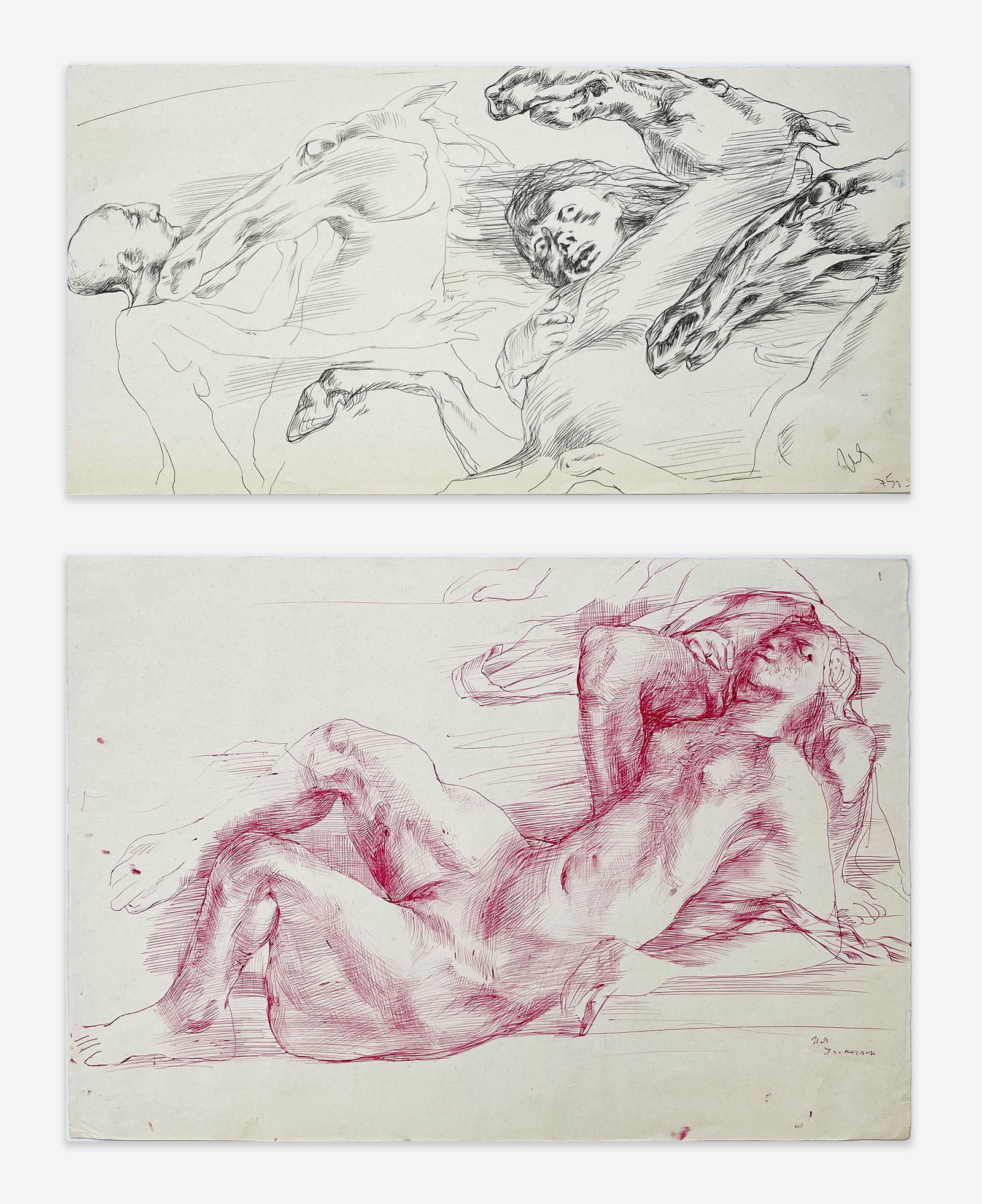 Josef Jackerson - 2 Works on Paper (1 of 6)