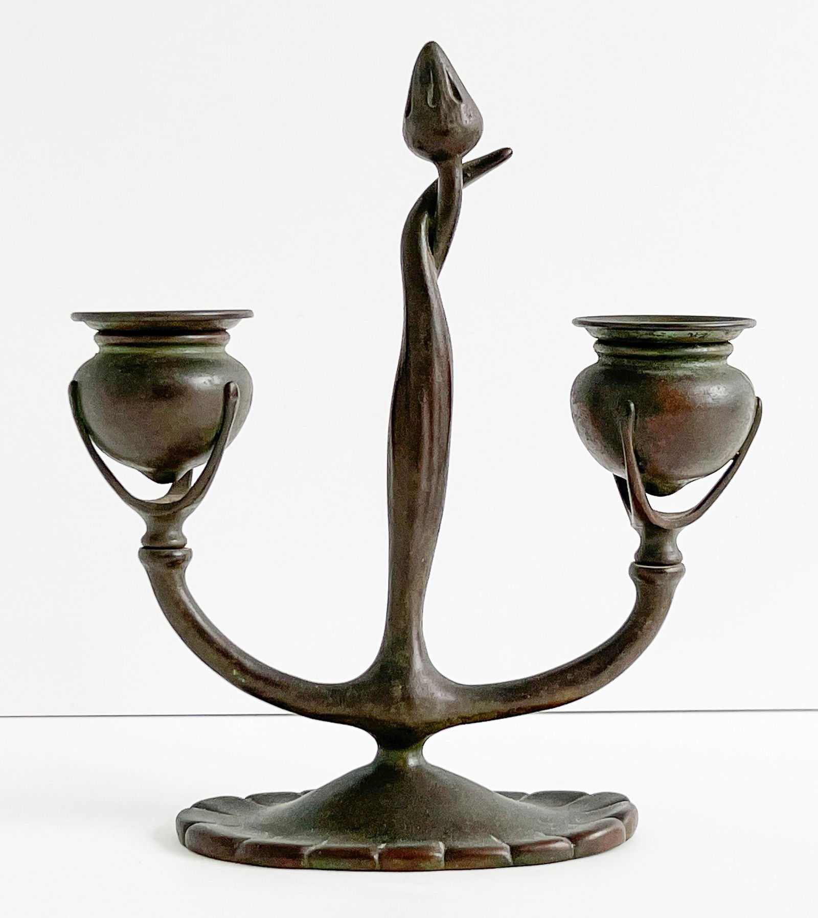 Tiffany Studios - Poppy Bud Candelabra (1 of 9)