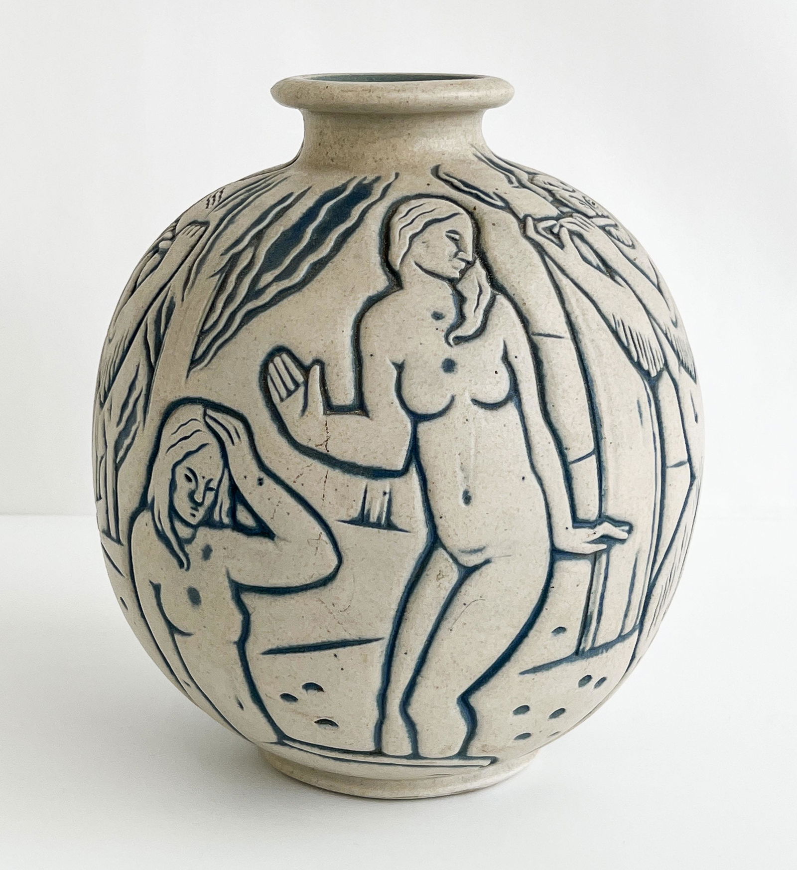 Mougin Nancy Pottery Vessel (1 of 7)