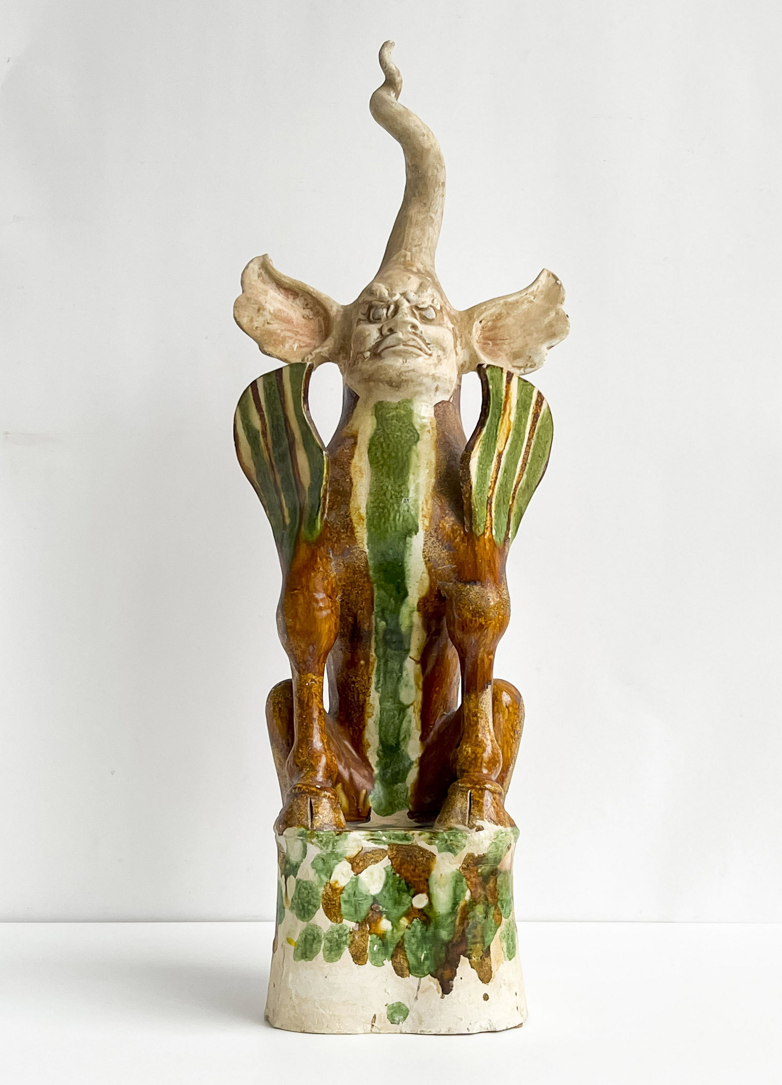 Chinese Sancai and Painted Pottery Earth Spirit (1 of 12)
