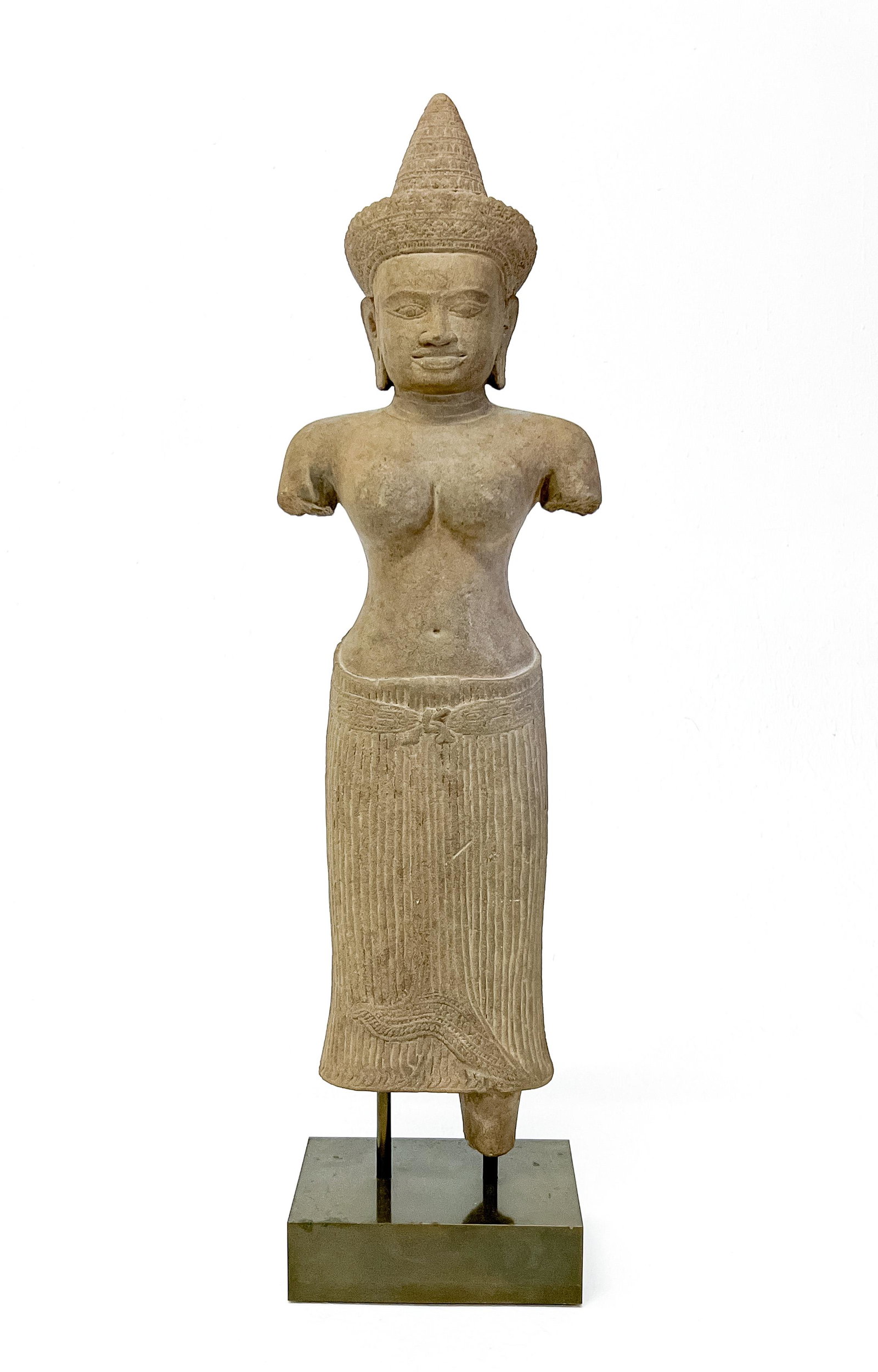 Khmer Sandstone Figure of Uma (1 of 7)