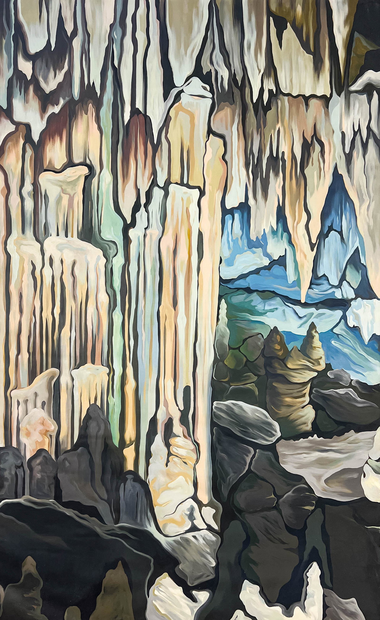 Lowell Nesbitt - Altamira Cavern (Middle Section) (1 of 7)