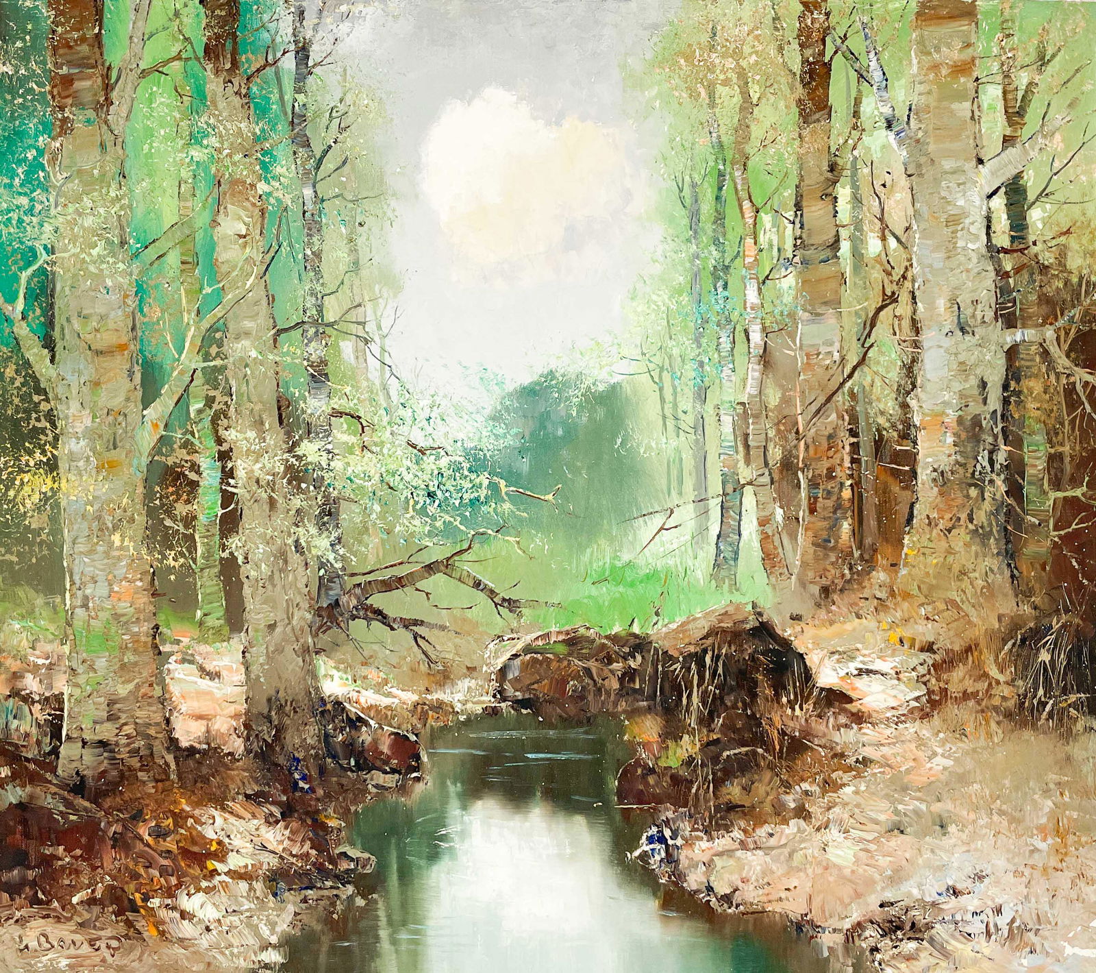 Willi Bauer - Forest Stream (1 of 3)
