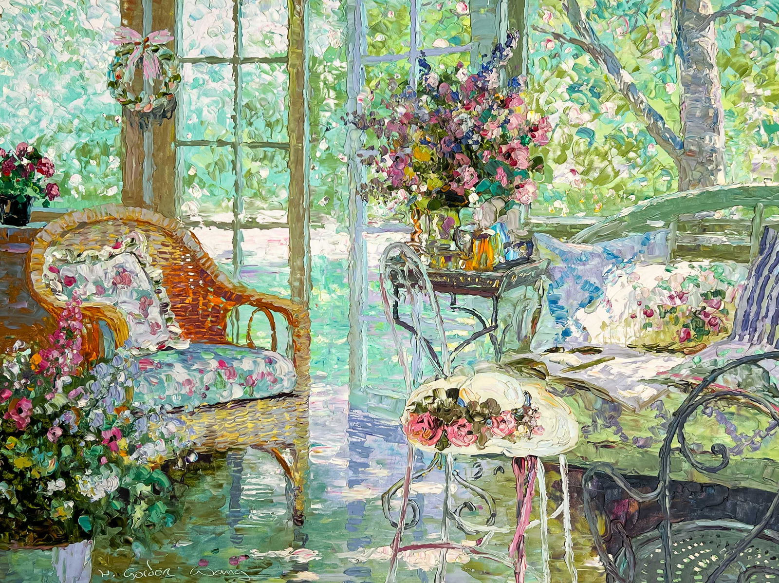 H. Gordon Wang - Patio In Summer (1 of 4)