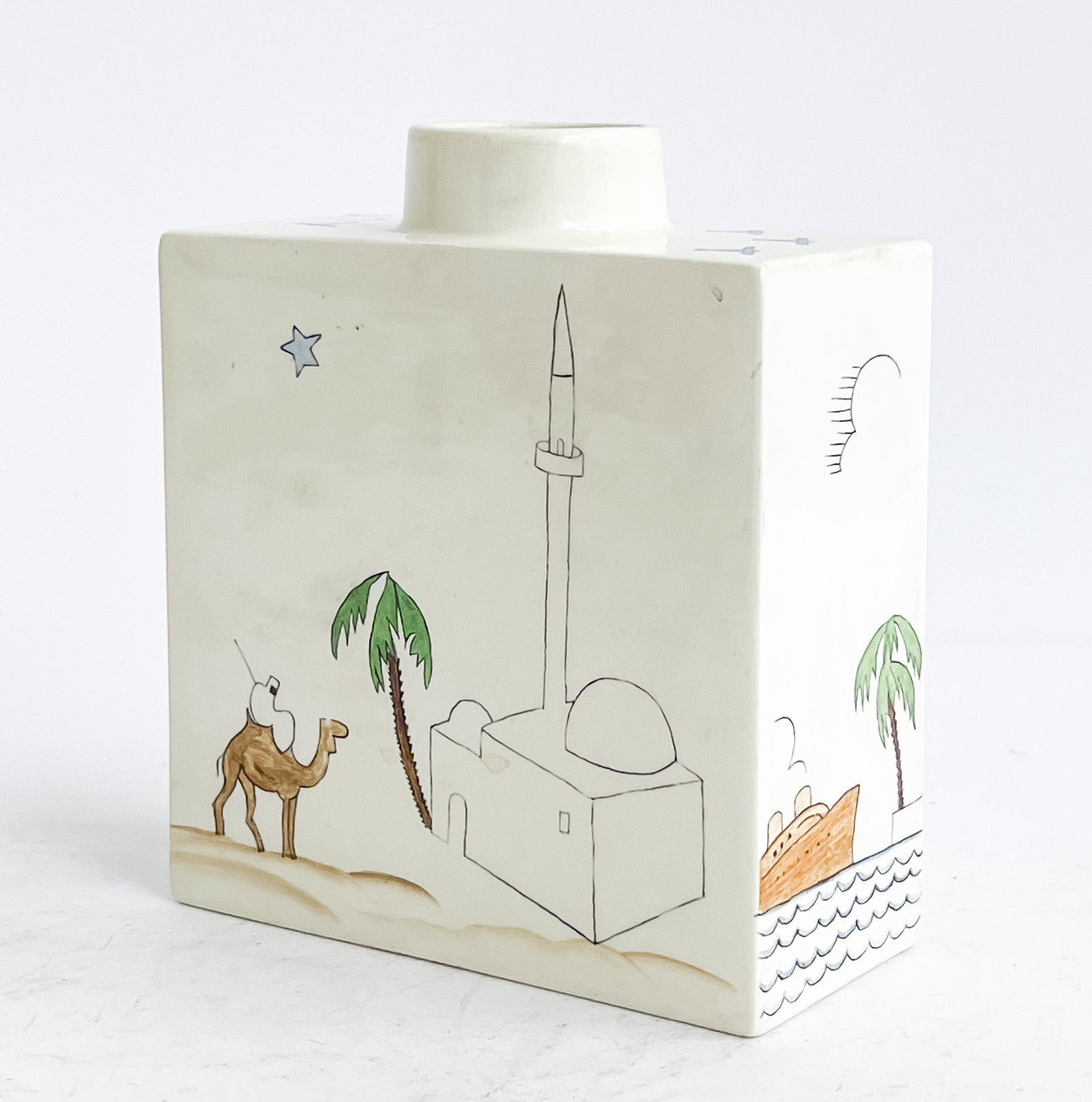 Gio Ponti for Richard Ginori Italian Ceramic Vase (1 of 9)