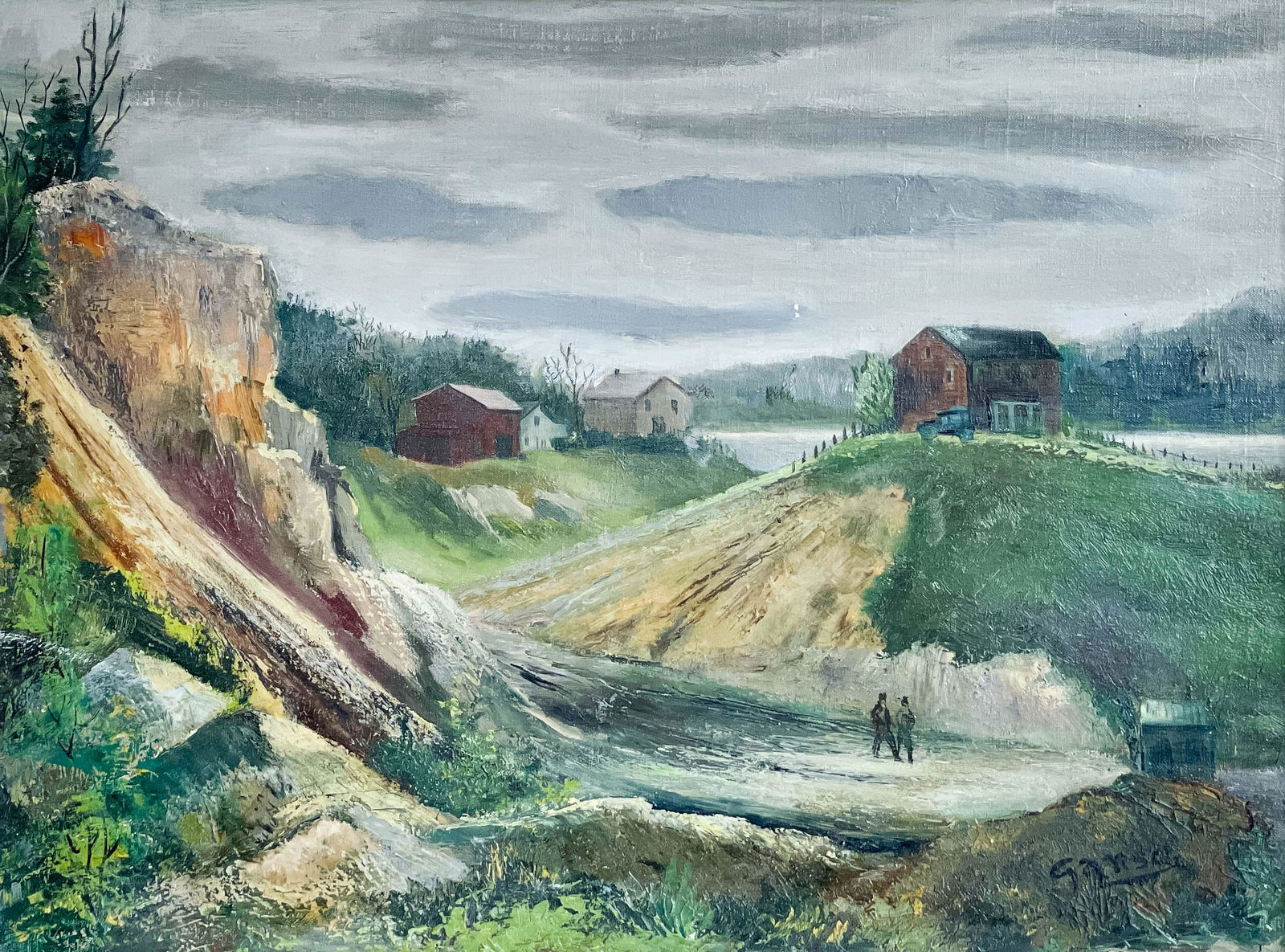 Emil Ganso - Untitled (Country Landscape) (1 of 5)