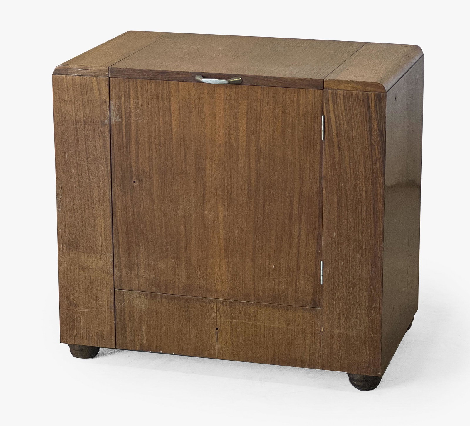 Art Deco Teak and Maple Liquor Cabinet (1 of 10)