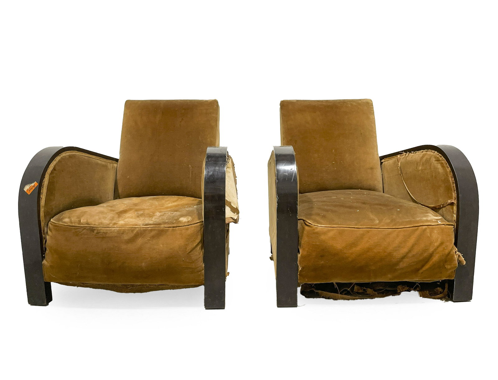 2 Art Deco Club Chairs (1 of 6)
