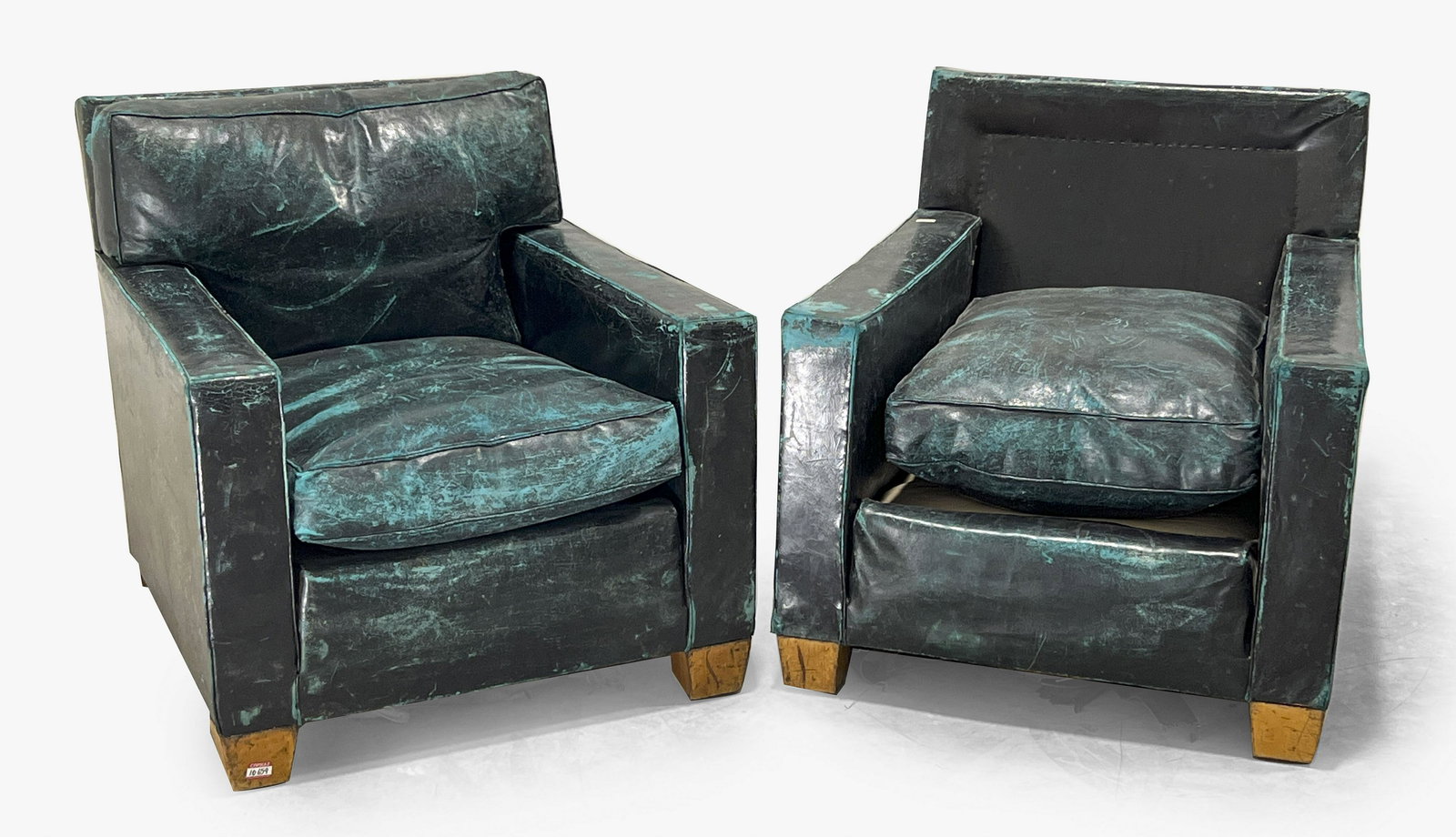 Pair of Art Deco Club Chairs (1 of 10)