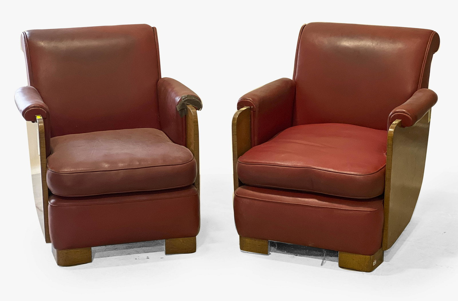 Pair of Art Deco Armchairs (1 of 7)