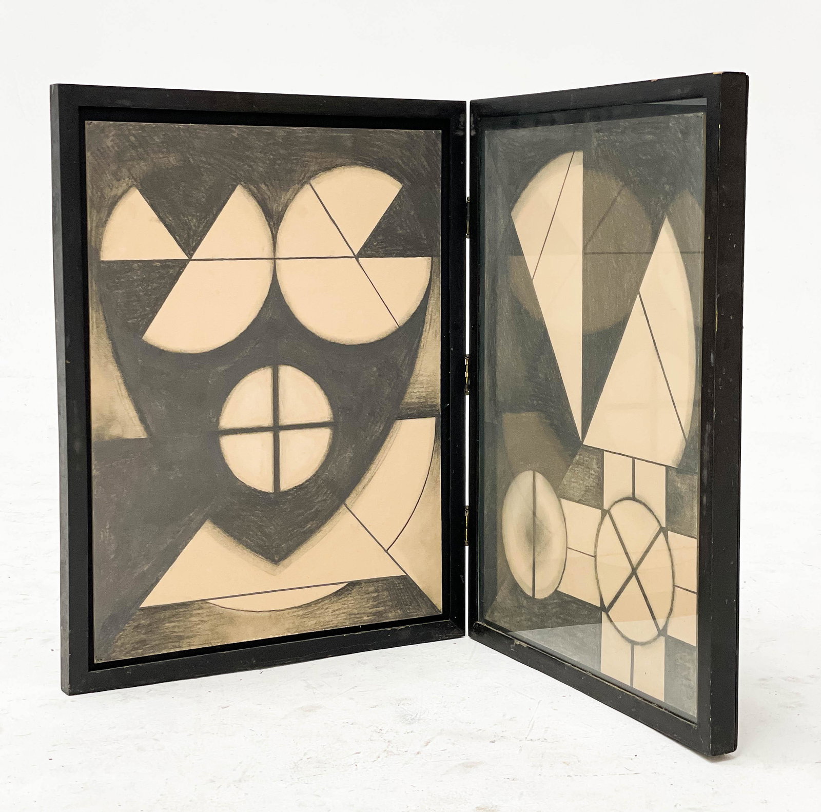 Lowell Nesbitt - Untitled (Abstract Diptych) (1 of 7)