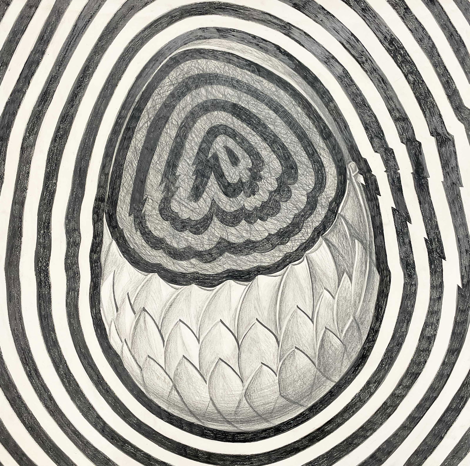 Lowell Nesbitt - Untitled (Electric Artichoke) (1 of 4)