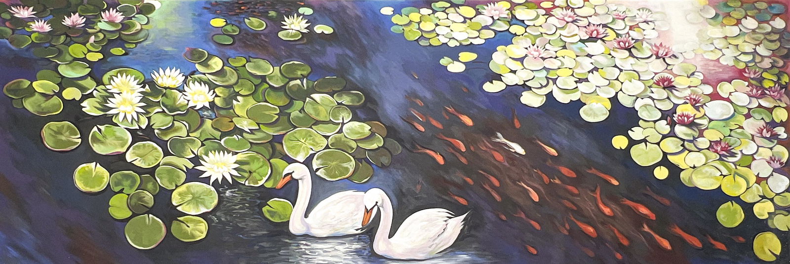 Lowell Nesbitt - Botanical Garden Lake Visions (1 of 9)