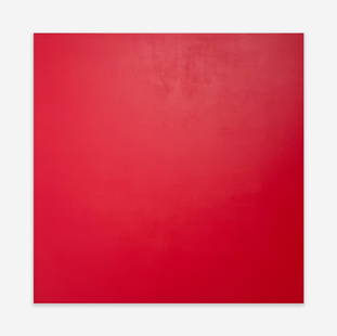 Henry Codax - Untitled (Rouge): Lot 3 Henry Codax (XX/XXI) Untitled (Rouge) (2012) acrylic on canvas, 84 x 84 inches unframed Provenance: From a Private New York City Collection Martos Gallery, New York, NY label affixed to verso