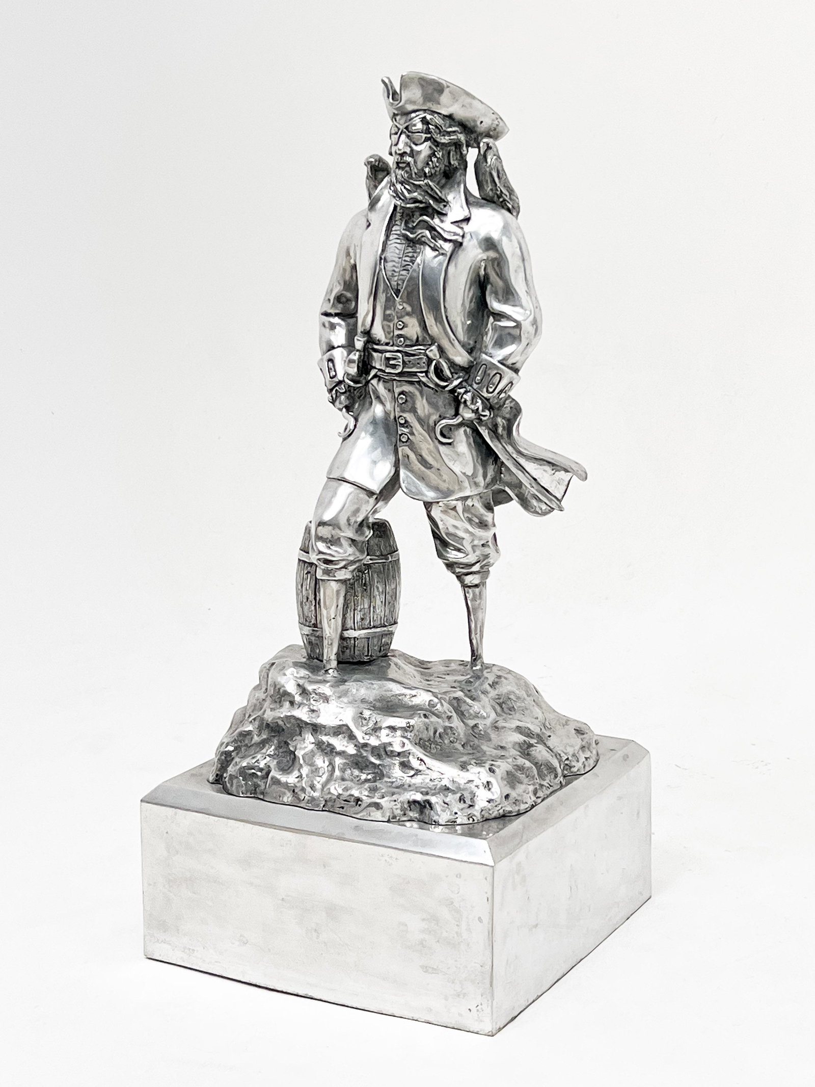 Peter Coffin - Untitled (Pirate): Lot 47 Peter Coffin American (b. 1972) Untitled (Pirate) (2004) polished cast aluminum edition 2/3, with foundry mark to base 36 x 14 x 14 inches Provenance: From a Private New York City Collection An