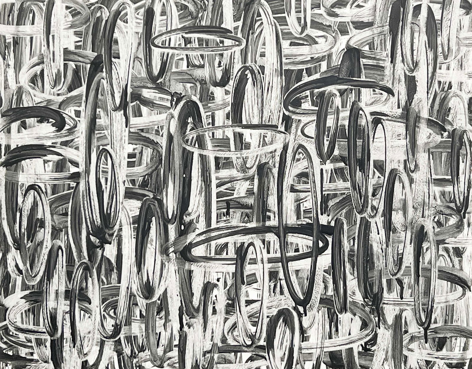 Julian Lethbridge - Untitled (Abstract Composition): Lot 38 Julian Lethbridge American (b. 1947) Untitled (Abstract Composition) (2002) toner wash on paper initialed lower right sheet: 19 1/4 x 24 1/4 inches frame dimensions: 28 3/4 x 33 3/8 x 1 1/2 inc