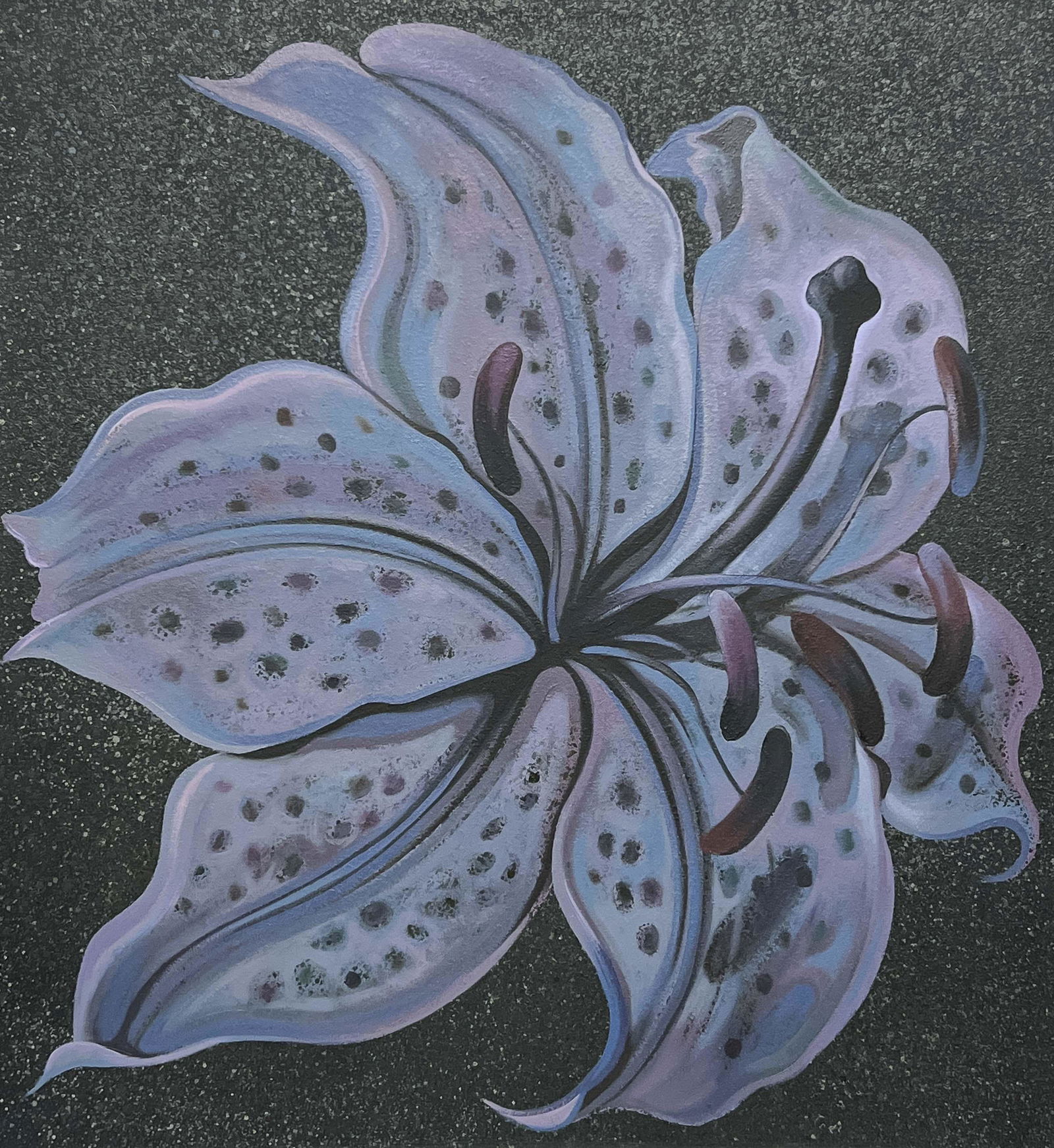 Lowell Nesbitt - Nocturnal Lily (1 of 4)