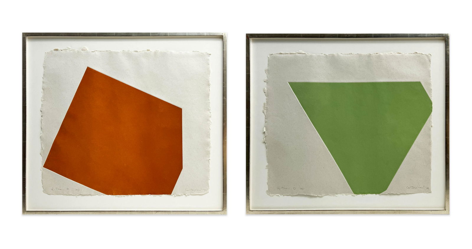 Gary Stephan - 2 Prints, If Then D and If Then E (1 of 10)