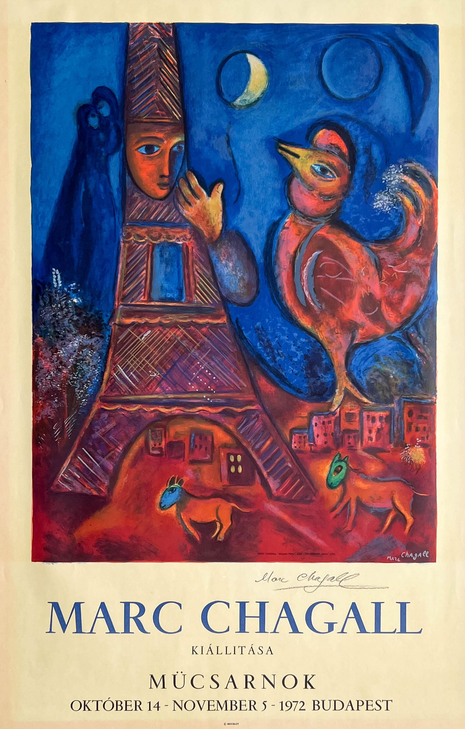 Marc Chagall - Signed Exhibition Poster (1 of 4)