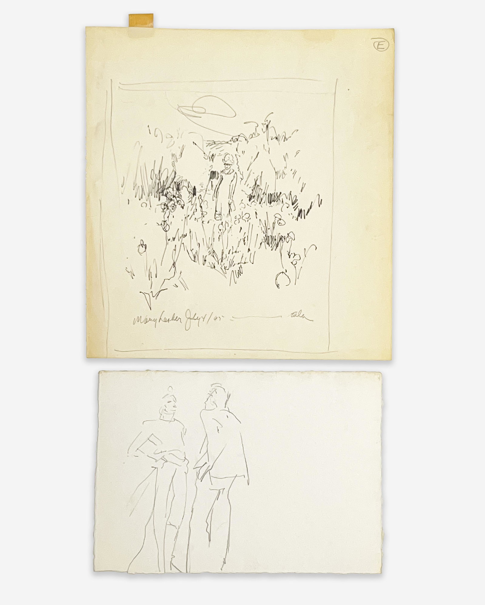 Joe Eula - 2 Drawings (1 of 5)