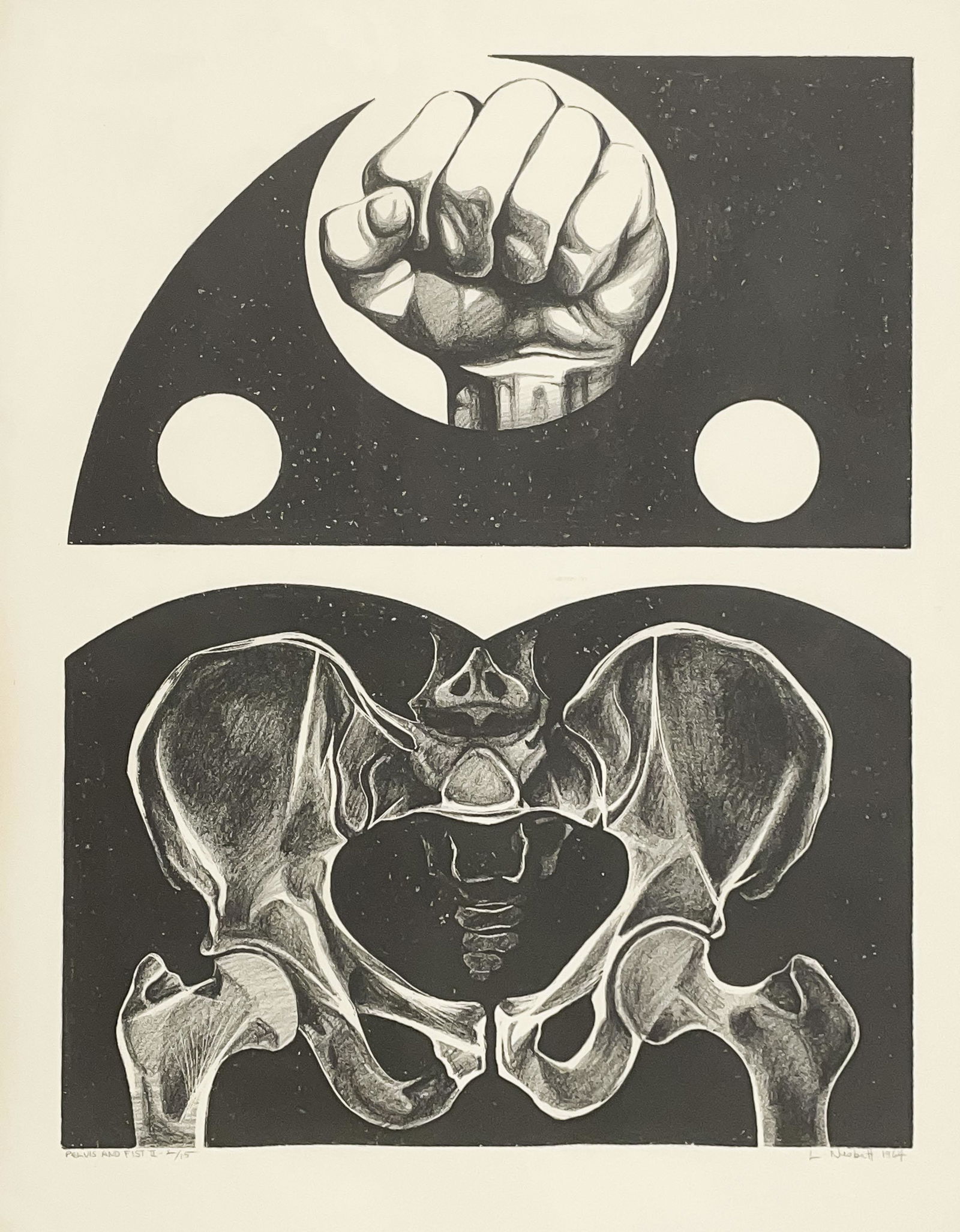Lowell Nesbitt - Pelvis and Fist II (1 of 5)