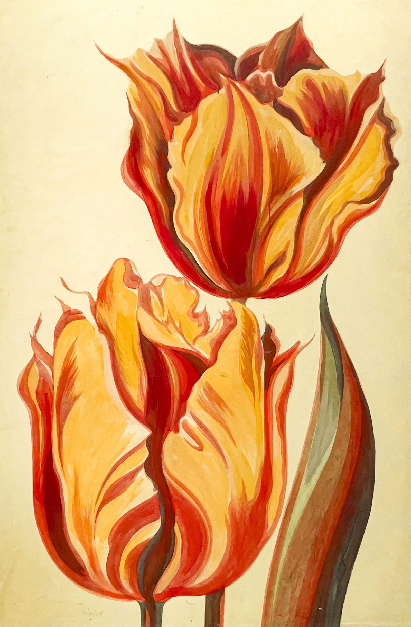 Lowell Nesbitt - Untitled (Tulips) (1 of 4)