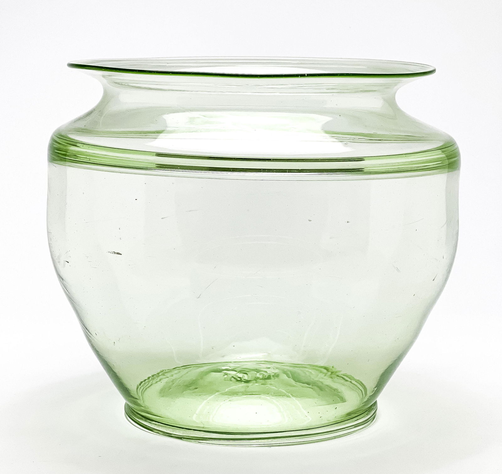 Large Italian Soffiato Glass Vase (1 of 5)