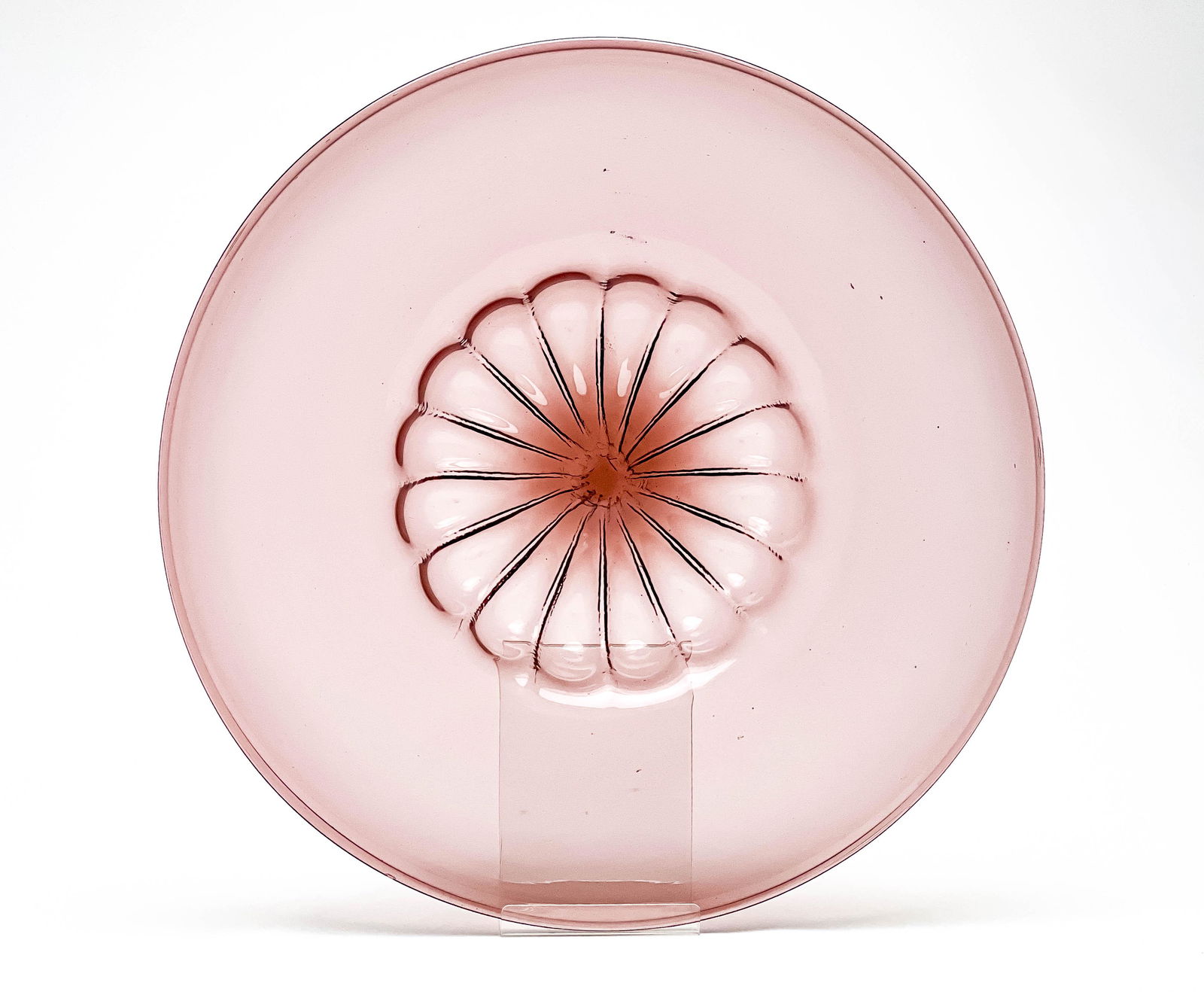 Napoleone Martinuzzi (attributed) for M.V.M. Cappellin - Soffiato Charger (1 of 5)