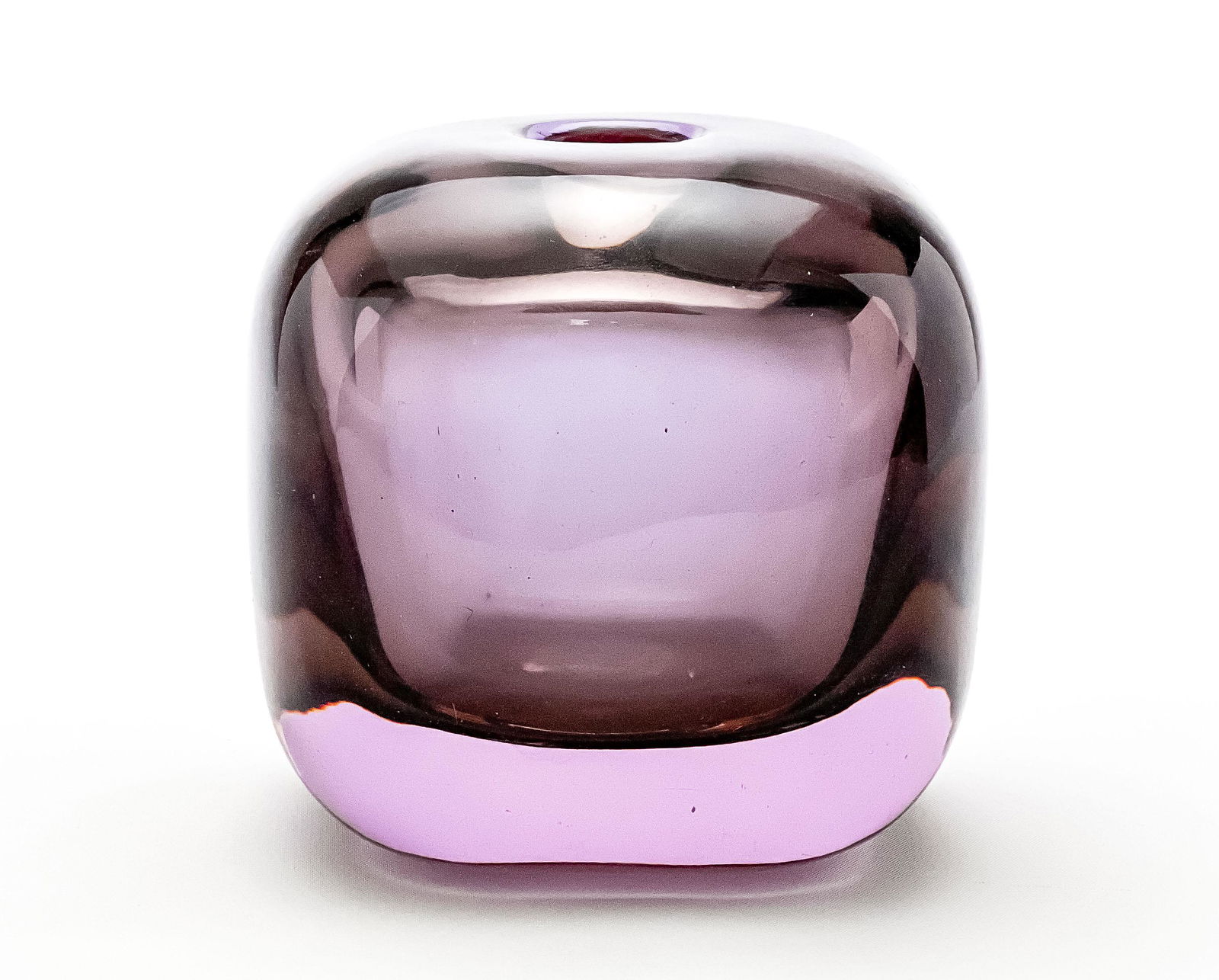 Flavio Poli for Seguso - Squared Sommerso Vase (1 of 6)