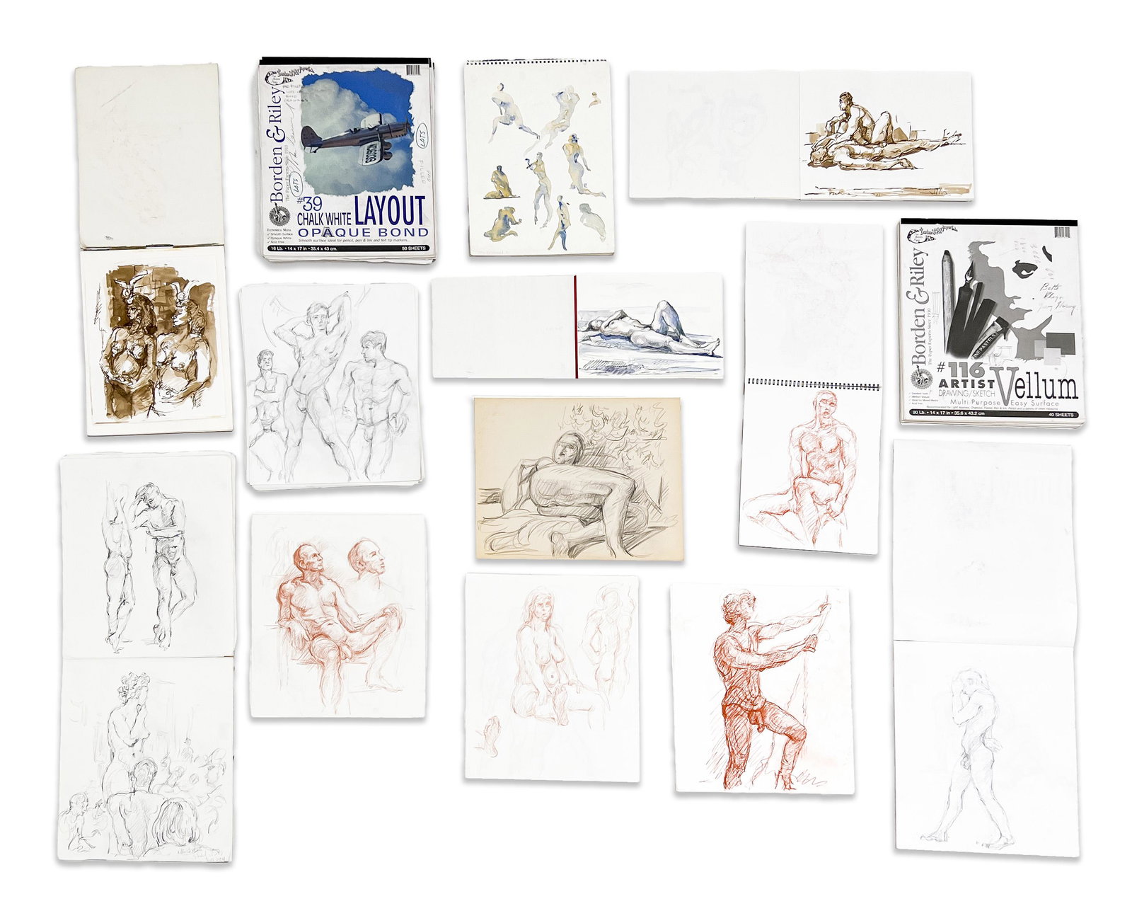 John Drummond - Large Collection of Figure Studies (1 of 7)