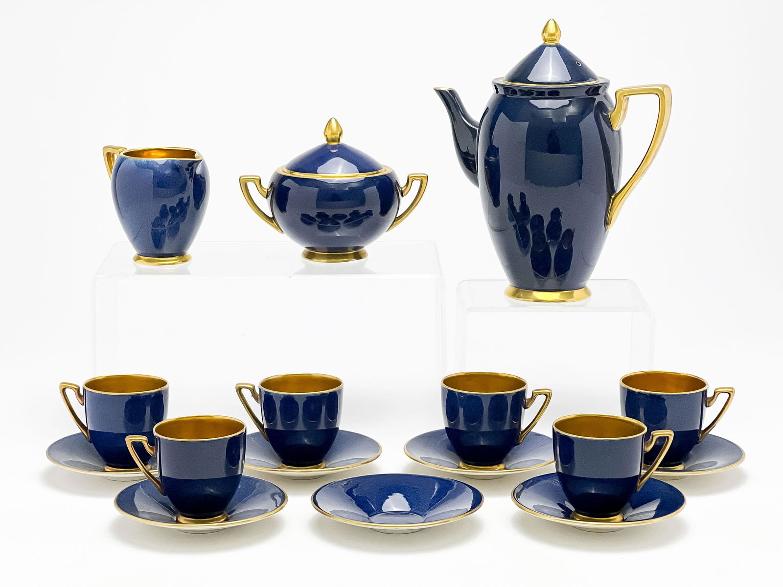 English Carlton Ware Coffee Set (1 of 7)