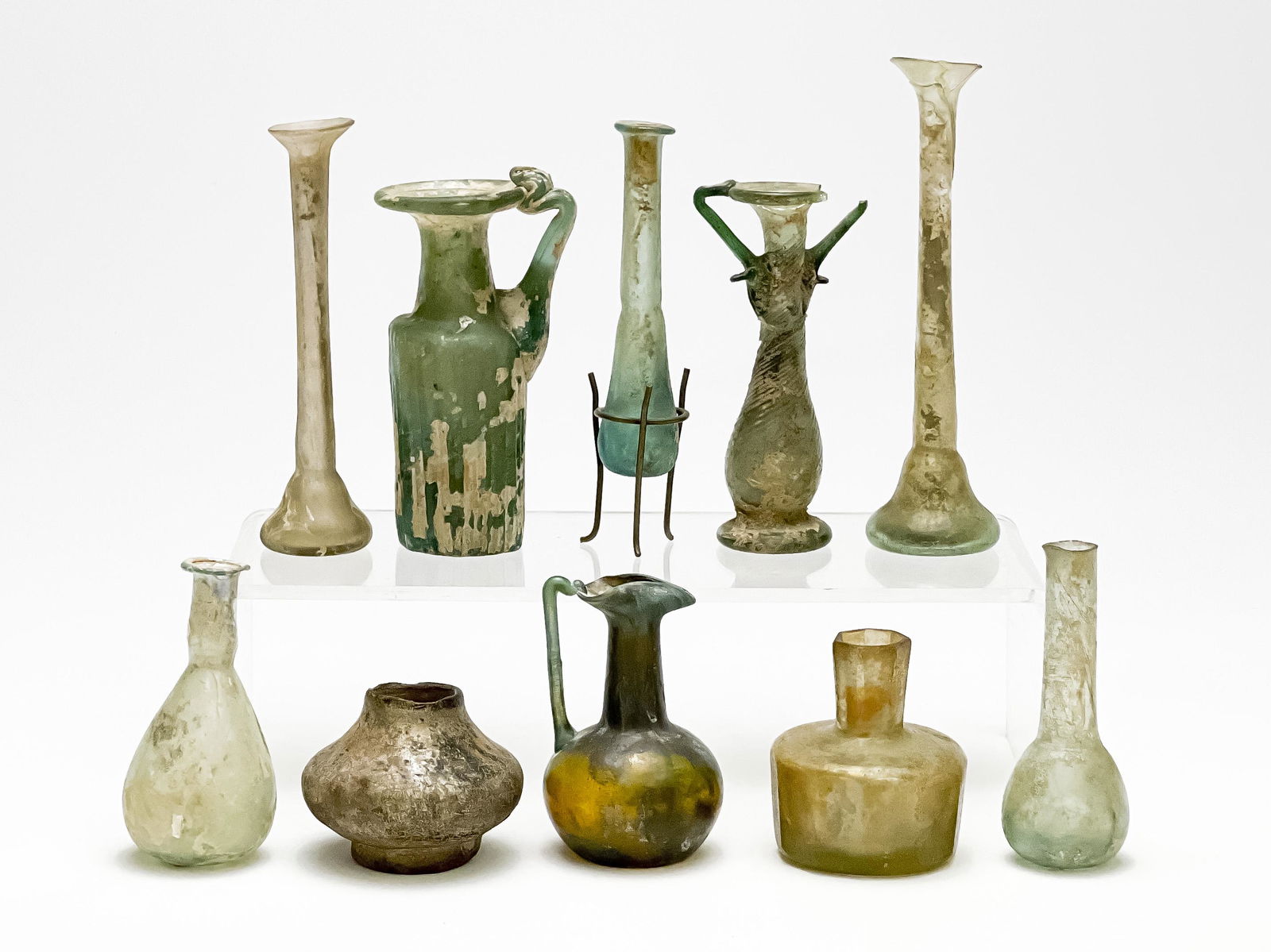 Collection of Ancient Roman Glass Vessels (1 of 11)