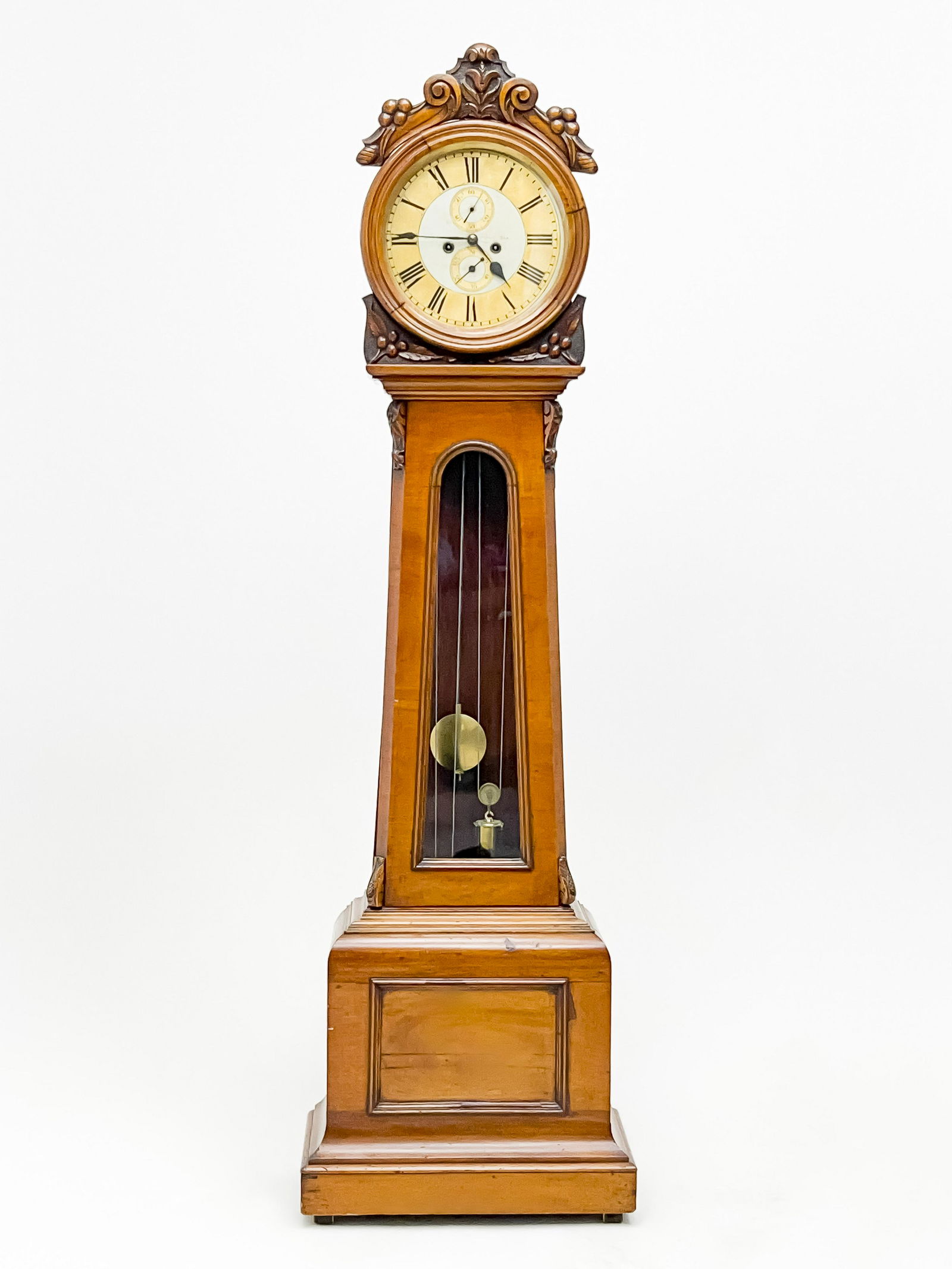 Scottish Drumhead Longcase Clock (1 of 11)