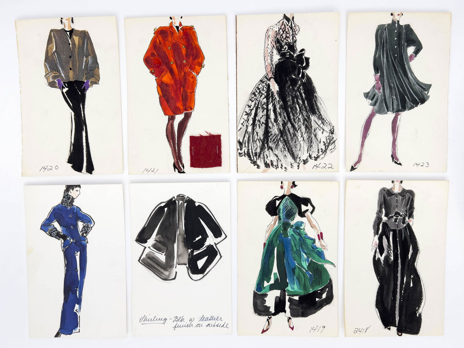 Jesper Nyeboe - 88 Jesper Nyeboe Illustrations for Geoffrey Beene (1 of 7)