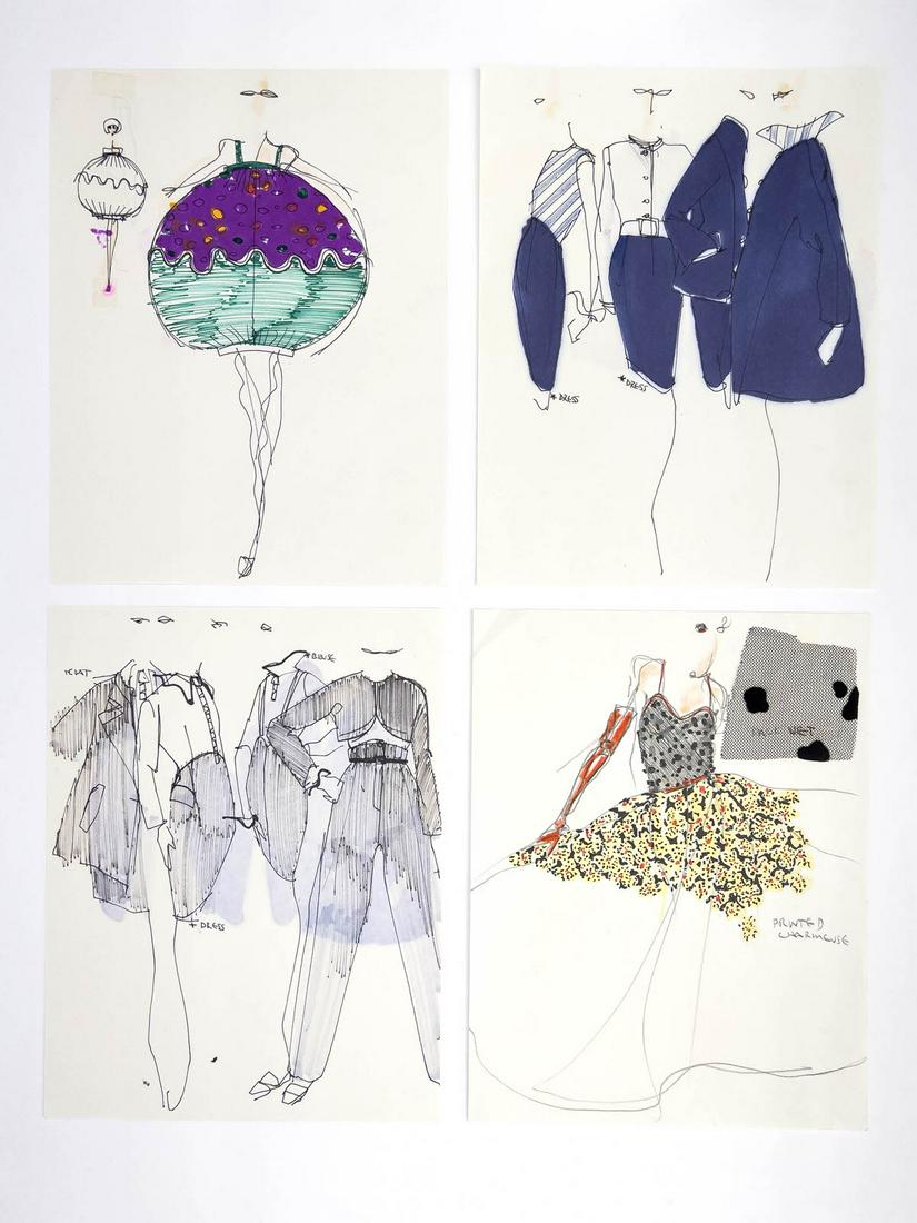 Geoffrey Beene Studio - 52 Geoffrey Beene Studio Illustrations (1 of 7)