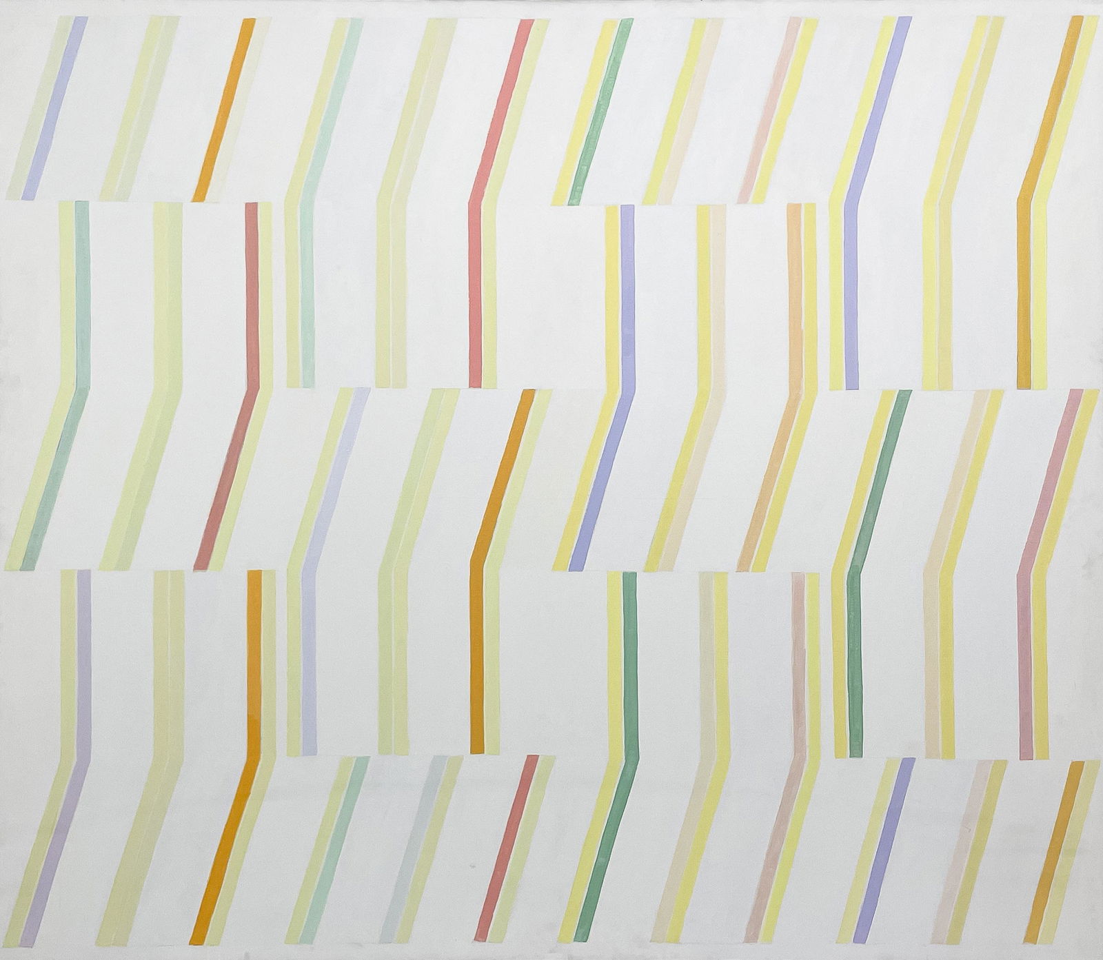 Michael Loew - Up and Down: Lot 83 Michael Loew American (1907-1985) Up and Down (1974) oil on canvas signed verso 78 x 90 inches unframed Provenance: From a private collection, by descent from the artist's estate