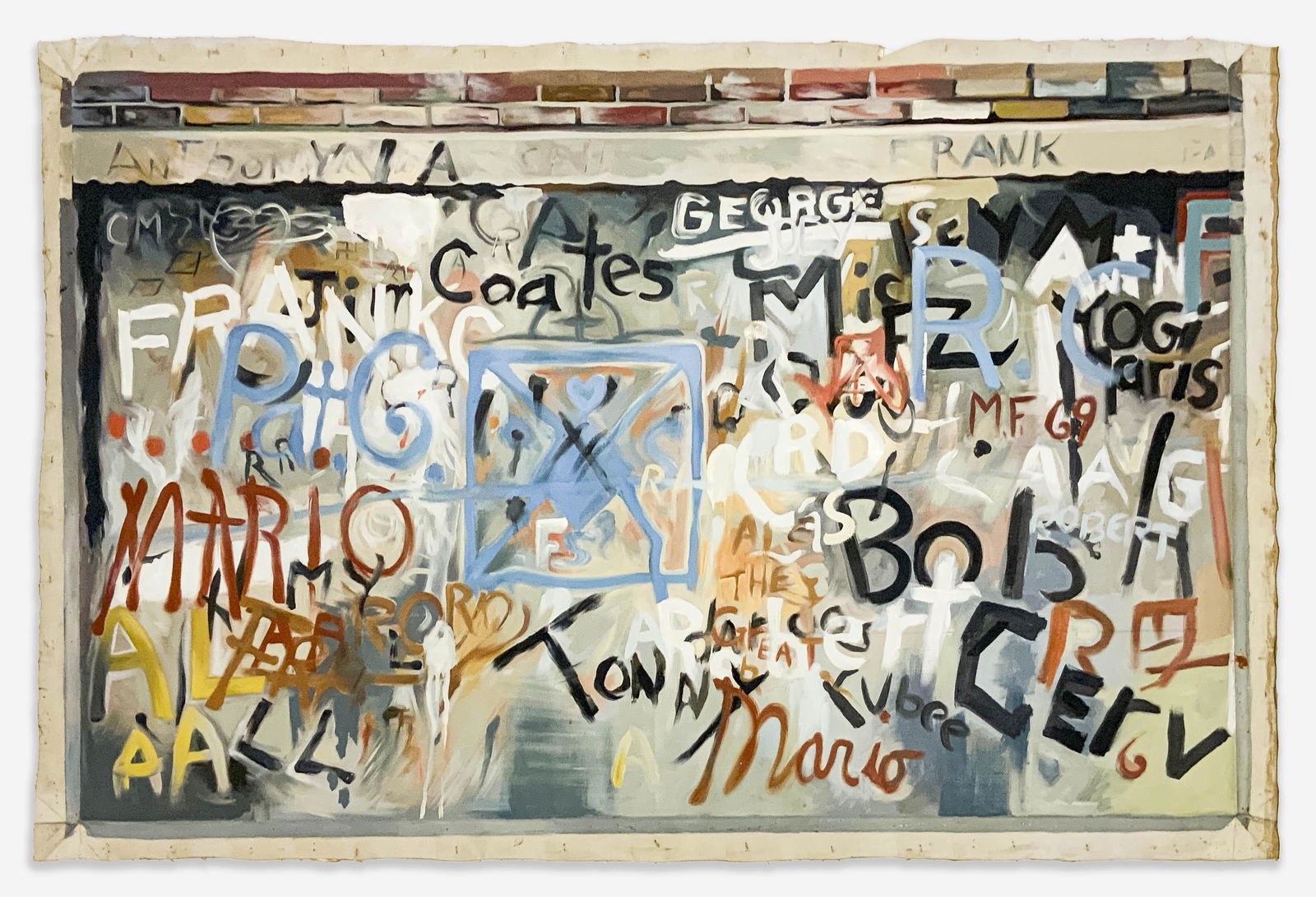 Lowell Nesbitt - Sullivan St. Wall I/V (1 of 7)