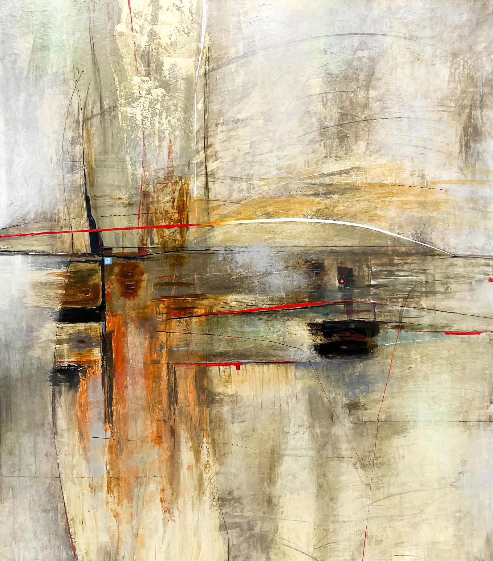 Unknown Artist - Abstract Composition (1 of 5)