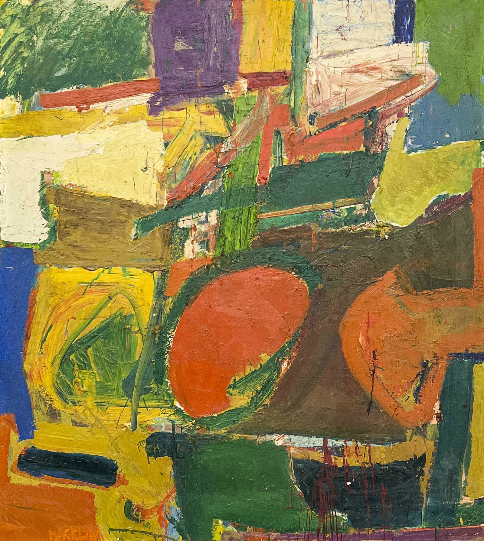 Allan Dave Hacklin - Untitled (Geometric Abstraction) (1 of 4)