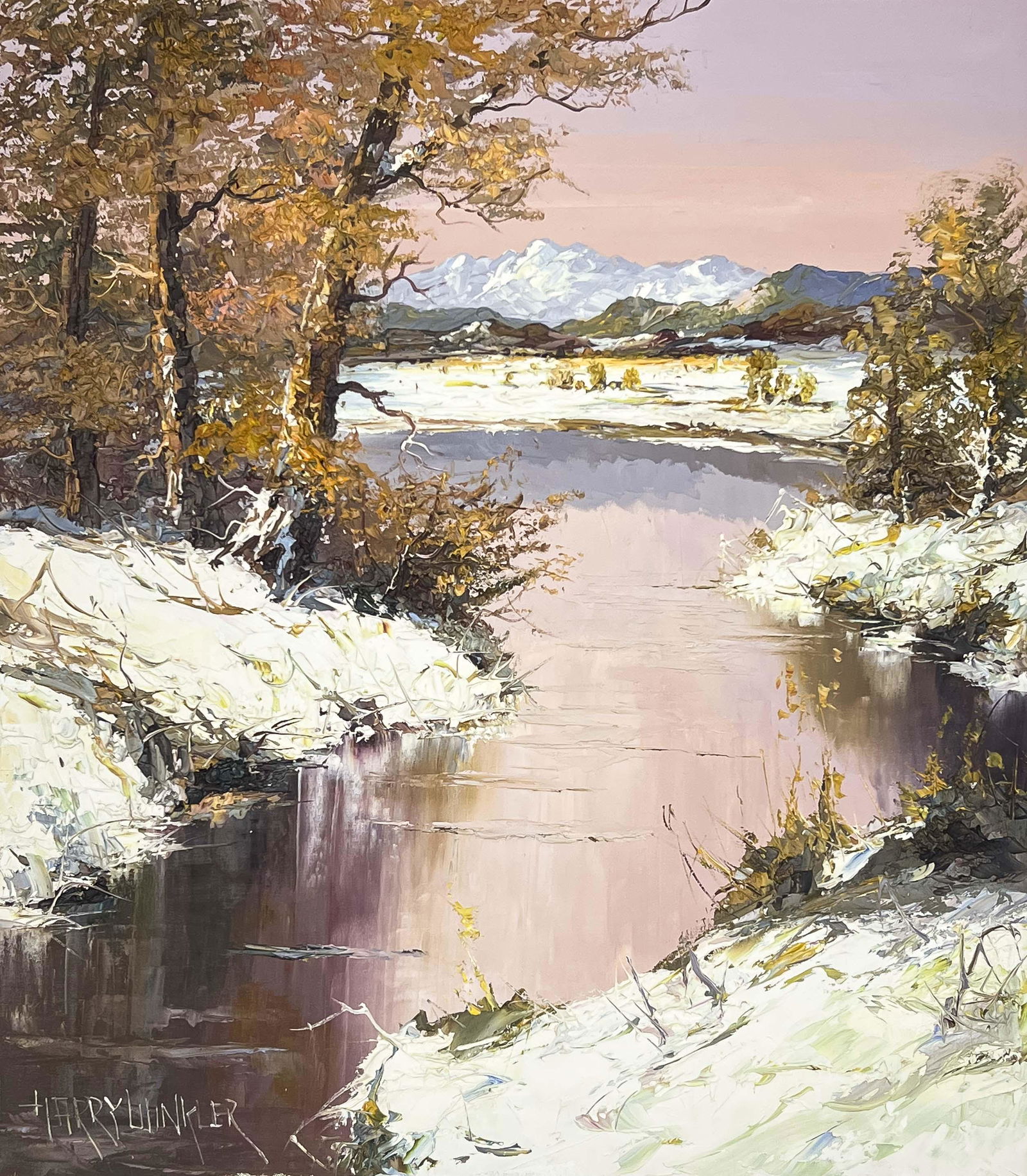 Harry Winkler - Untitled (Winter River) (1 of 3)