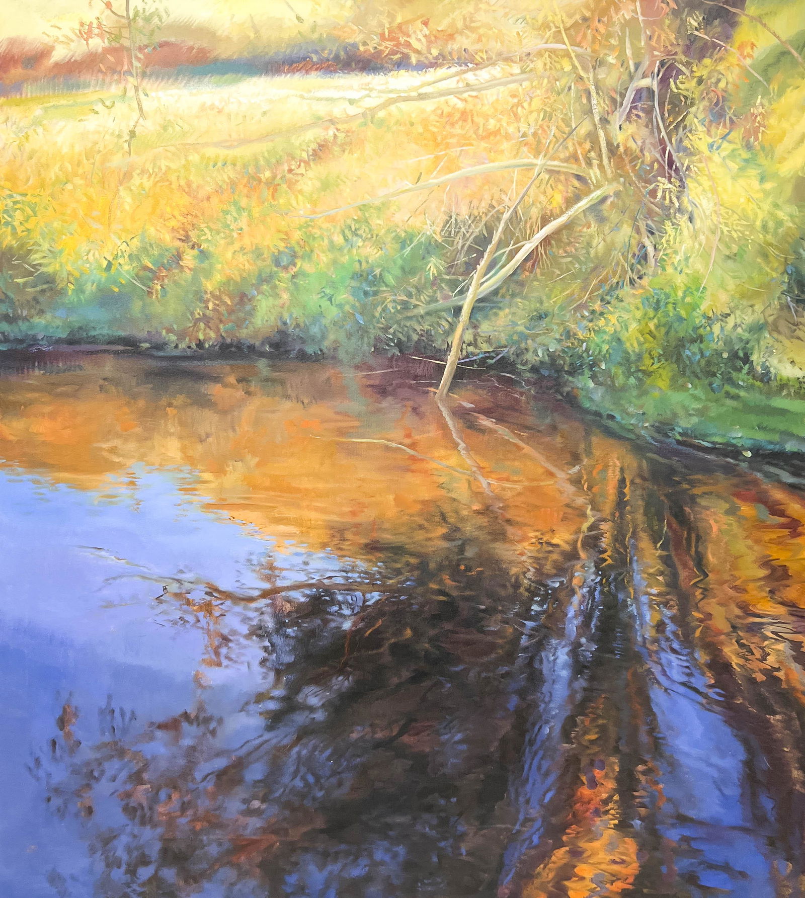 Unknown Artist - River Reflections (1 of 4)