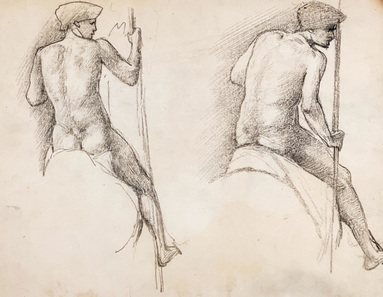 Edward Burne-Jones - Study for Sir Galahad (1 of 7)