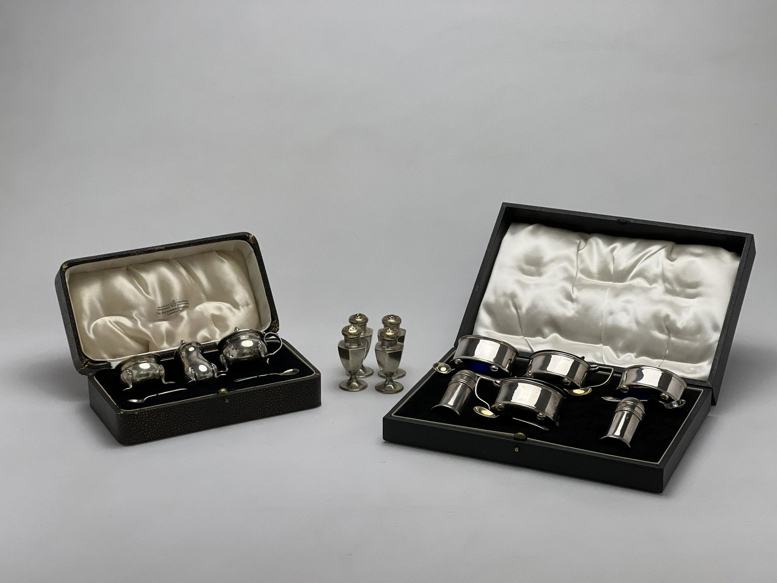 Assorted Sterling Salt Sets (1 of 9)