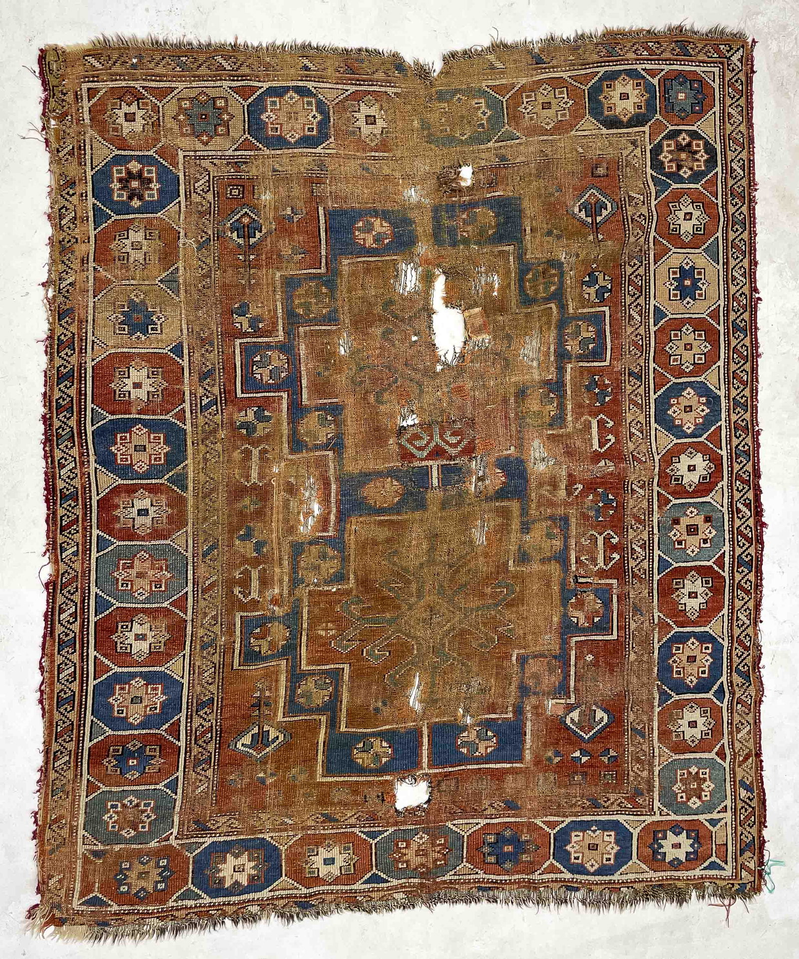 Bergama Rug: Lot 121 Bergama Rug West Anatolia last quarter of 19th century 5 ft 8 in x 4 ft 10 in Provenance: Jim Dixon Collection