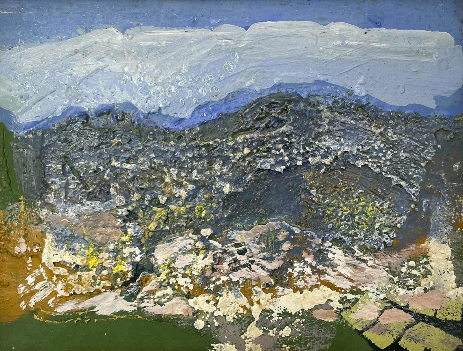 Guillermo Ceniceros - Untitled (Green and Blue Landscape) (1 of 3)