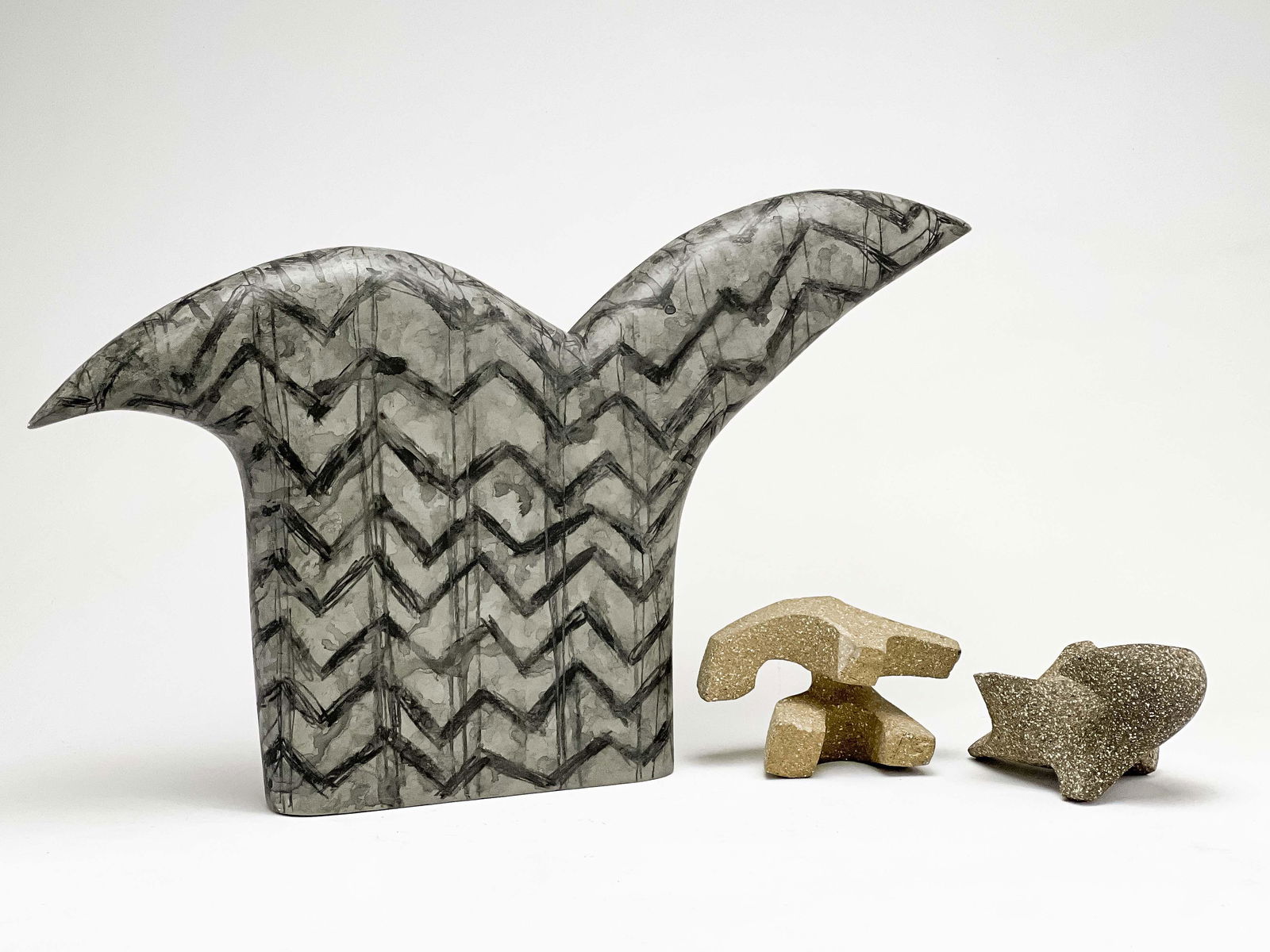 Various Artists - Biomorphic Sculptures, Group of 3 (1 of 6)